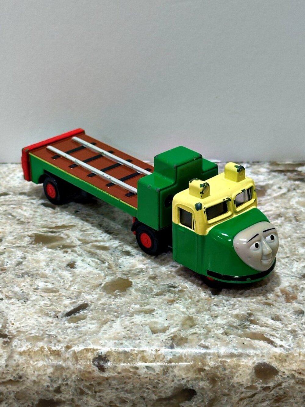 Thomas & Friends Diecast Take Along MADGE TRUCK & TRAILER 2007 Learning Curve